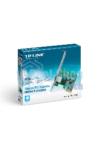 Сетевая карта TP-Link TG-3468 SOHO 32bit Gigabit PCIe, Realtek RTL8168B chipset