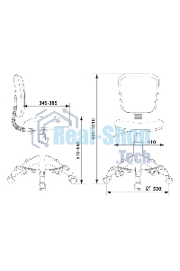 Кресло детское Бюрократ CH-W204/F оранжевый бэнг крестовина пластик подст. для ног пластик белый