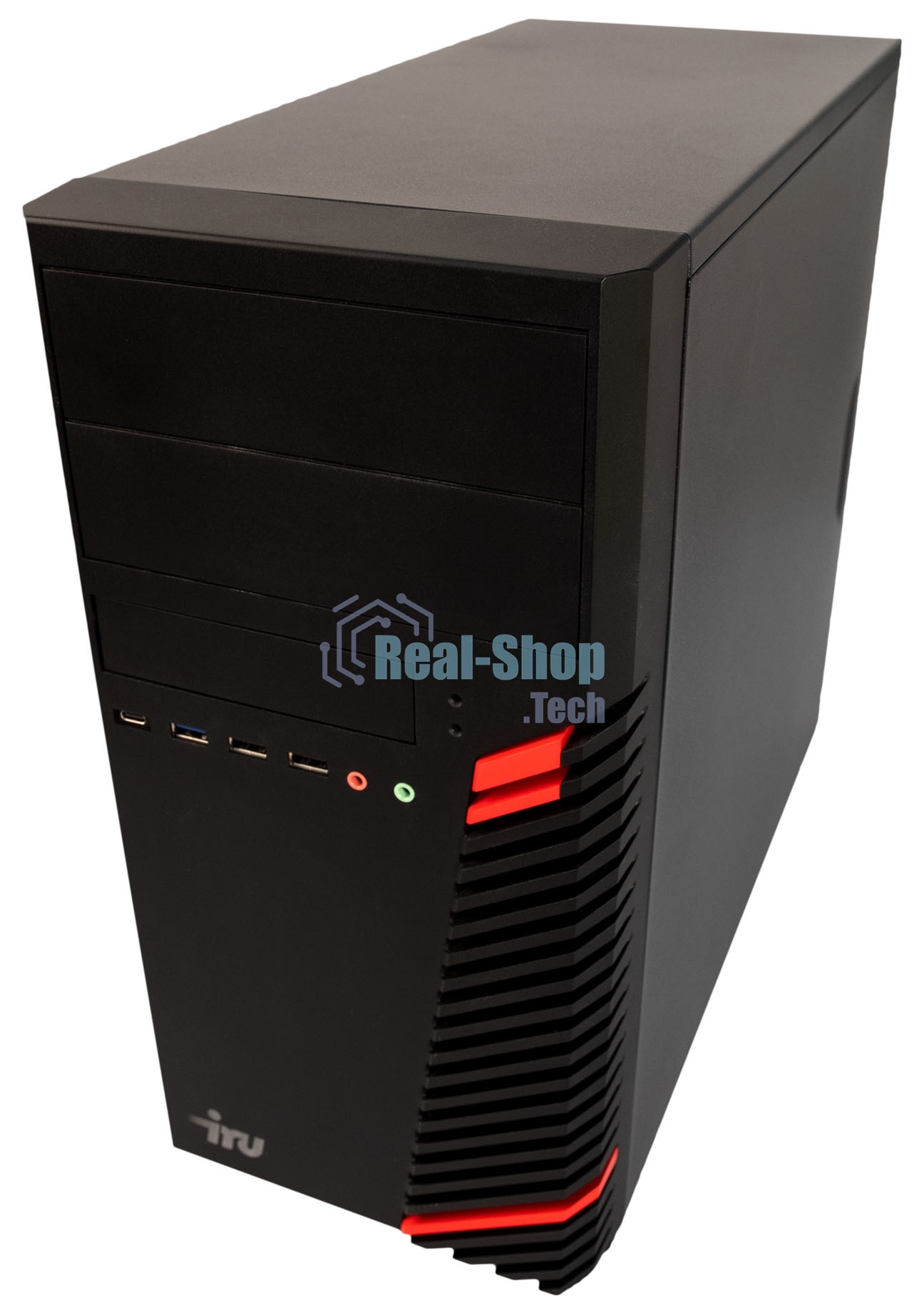 Компьютер IRU Corp 312 MT PG G6405 (4.1) 4Gb 4Tb+500Gb UHDG 610 Free DOS GbitEth 400W черный