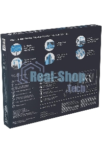 Прожектор светодиодный Gauss Qplus 100Вт 6500К 8500лм IP65 графит. сер. 1/4