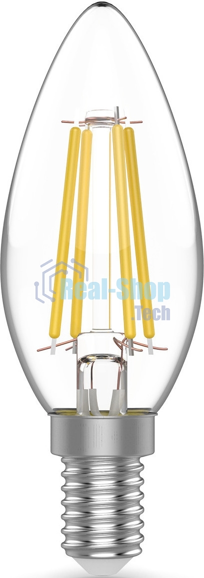 Лампа светодиодная Gauss Basic 1031116T 5.5Вт цок.: E14 свеча 240B 2700K св. свеч. белый.теп. (упак.: 3 шт)