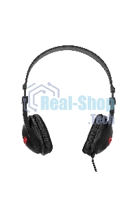 Гарнитура проводная полноразмерная с микрофоном (гарнитура) ExeGate Office HS-120S (2x3.5мм, динамик 40мм, 20-20000Гц, длина кабеля 2м, регулировка громкости)