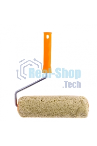 Валик Сибртех Фасадные работы, 250мм, ворс 18мм, D 48мм, D ручки 8мм, полиакрил, полиэстер