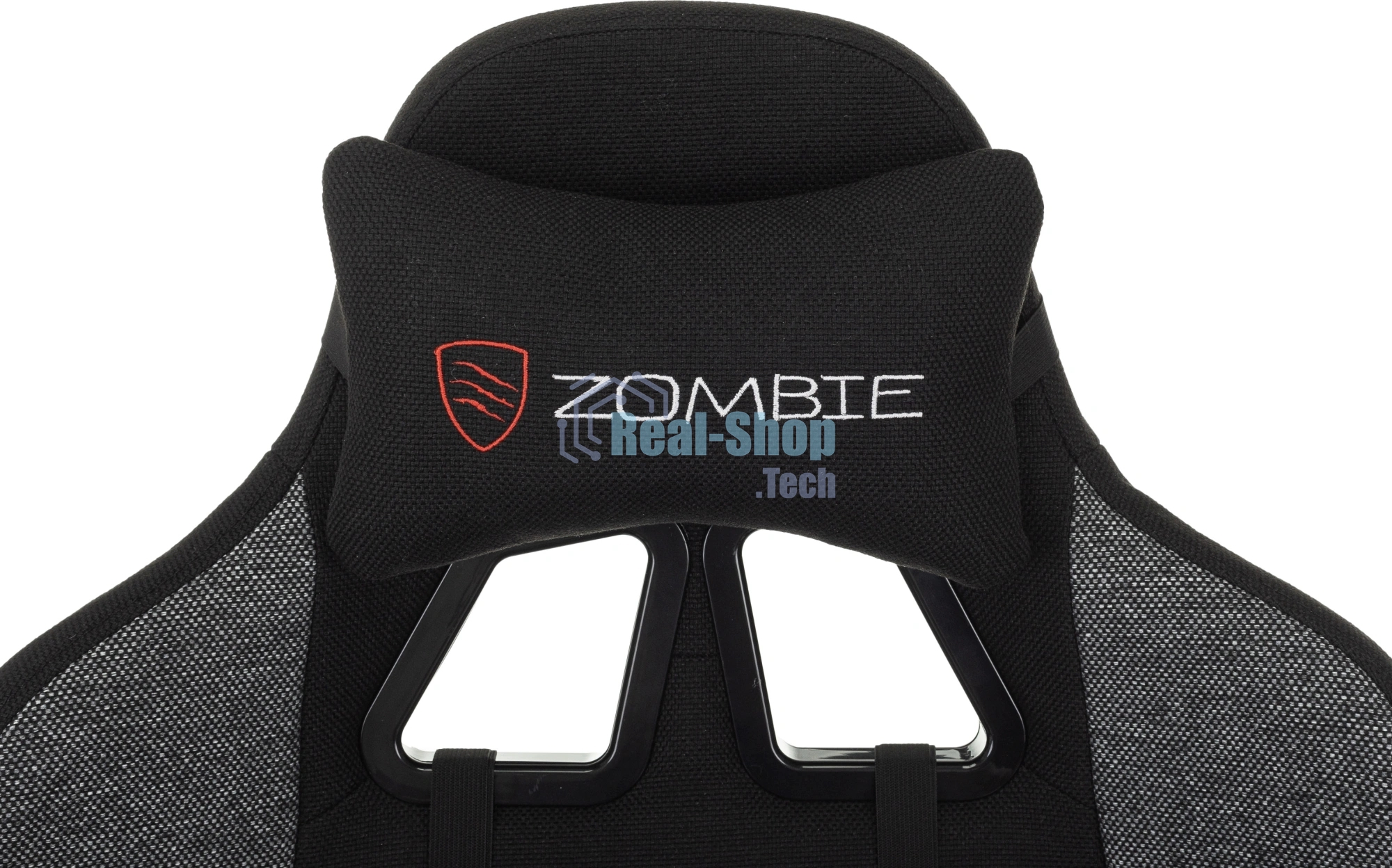 Кресло игровое Zombie Carry черный/серый, крестов. пластик