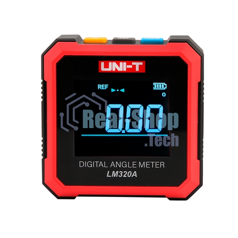 Электронный угломер UNI-T LM320A Диапазон измерения (4×90°); Дисплей(EBTN); Магнитное основание (Двусторонние магниты)