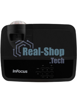 Проектор InFocus IN0026ST DLP, WXGA, 3800 lm, 30 000:1, 0.52:1, 2xHDMI 1.4, VGA in/out, S-Video, 3.5мм in/out, USB-A, RS-232, лампа 15 000ч.(ECO mode), 10W, 27дБ, 2,9 кг, БЕЛЫЙ