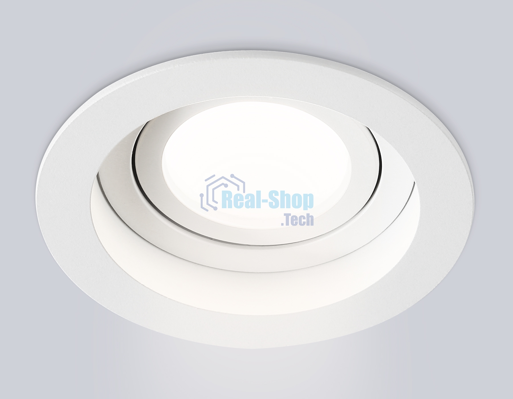 Встраиваемый поворотный точечный светильник Ambrella light TN102755 WH белый IP20 GU5.3 D98*32