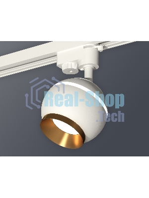 Светильник Ambrella light XT1101023 SWH/PYG белый песок/золото желтое полированное GU5.3 LED 3W 4200K (A2520, C1101, N7034)