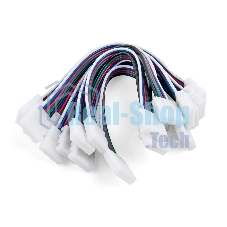 Коннектор для лент 5050+5050 24V 60Led 14,4W IP20 RGBW, 5050 24V 60Led 14,4W IP20 RGBW гибкий двусторонний (10pkt)