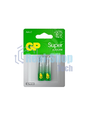 Батарейка GP Super Alkaline 15AA21-2CRSBC2 AA (2 шт. в блистере) GP 15AA21-2CRSBC2 20/160