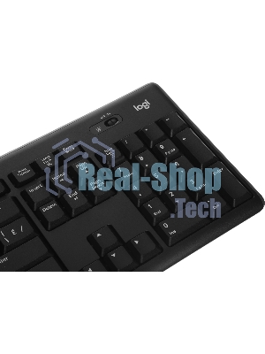 Комплект клавиатура+мышь Logitech MK270 беспроводной, USB, 1000 DPI, чёрный (неоригинальная гравировка)