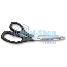 Ножницы Victorinox 8.1017.23 универсальные 220 мм ручки пластиковые асим. нержавеющая сталь черный европодвес