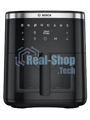 Аэрогриль Bosch MAF671B0 черный, 1800 Вт, 7.2 л, сенсор, 8 программ