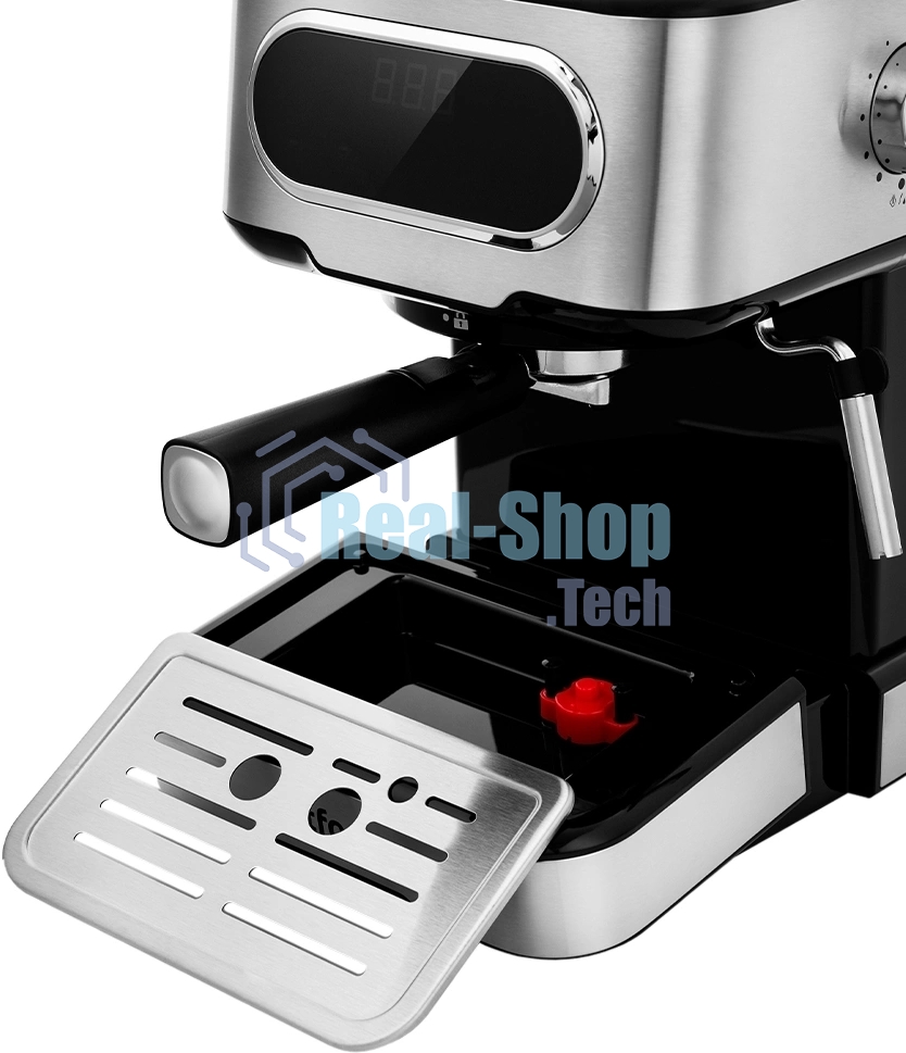 Кофеварка капельная Kitfort KT-765 1100Вт серебристый/черный
