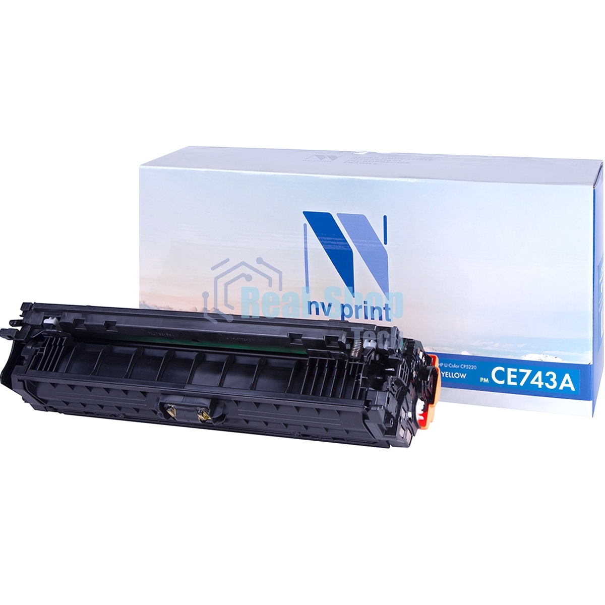 Картридж лазерный NVPrint совместимый HP CE743A Magenta для LJ Color CP5220 (7300k)