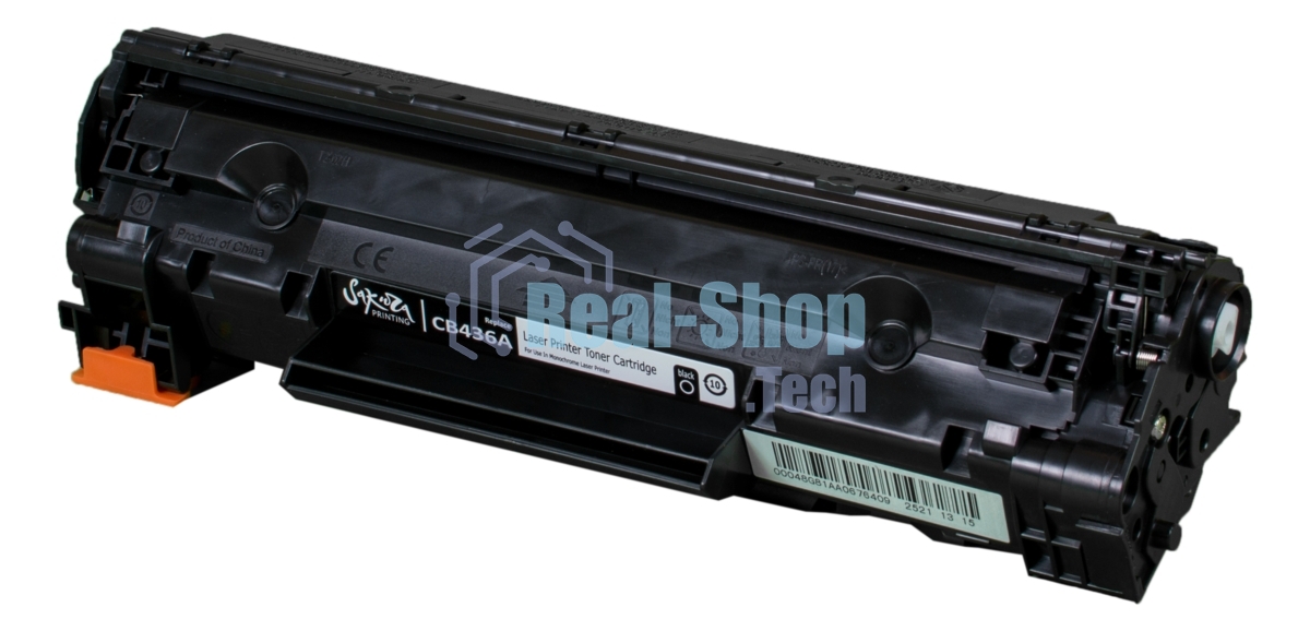 Картридж лазерный Sakura CB436A для HP LJ P1505/M1120mfp/M1522mfp, черный, 2000 к.