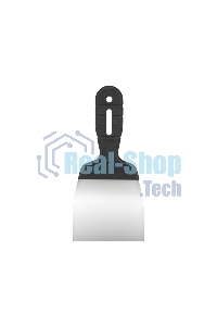 Шпатель Rexant 80 мм нержавеющая сталь, пластмассовая ручка