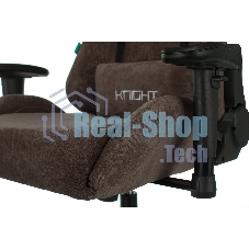 Кресло игровое Бюрократ VIKING KNIGHT LT10 FABRIC коричневый крестовина металл/пластик