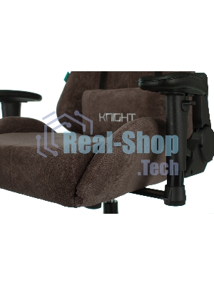 Кресло Бюрократ VIKING KNIGHT LT10 FABRIC коричневый, ткань, 120 кг, механизм качания