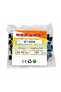 Наконечник штыревой втулочный изолированный Rexant F-8 мм 1.5 мм² (НШВи 1.5-8) черный