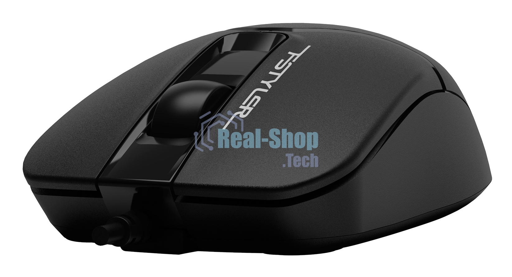 Мышь проводная A4Tech Fstyler FM12S черный, 1200 dpi, USB, кнопки - 3