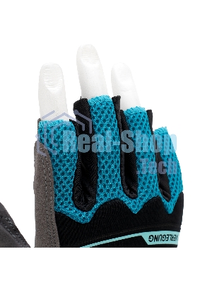 Перчатки комбинированные облегченные Gross открытые пальцы, AKTIV, размер XL (10)