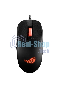 Мышь проводная ASUS P518 ROG STRIX IMPACT III черный, 12000 dpi, USB, кнопки - 5