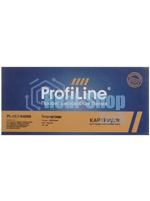 Картридж лазерный ProfiLine PL-CLT-C406S для принтеров Samsung CLP-360/362/363/364/365/365W/366/366w/367W/368/410/460/CLX-3300/3302/3303/3303FW/3304/3305/3305W/3305FW/3305FN/3306W/3306FW/3306FN/3307W/3307FW 1000 копий Cyan