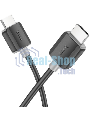 Кабель Hoco US08 ver2.0 HDMI (m) HDMI (m) 2м черный (пакет)