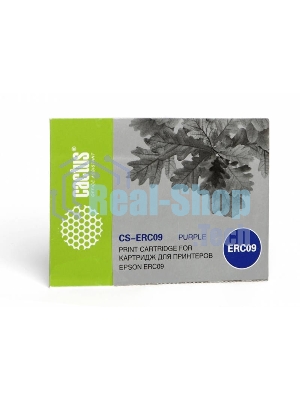 Картридж матричный Cactus CS-ERC09 пурпурный 4 мм, 0.21 м для Epson ERC09