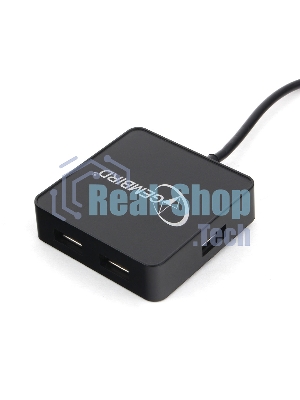 USB-концентратор USB 2.0 Gembird UHB-242, 4 порта, блистер, черный