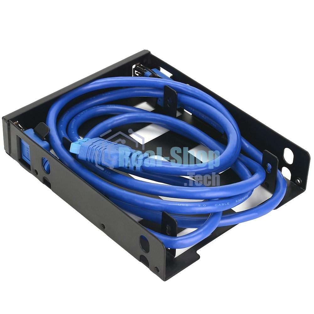 Панель с двумя портами USB 3.0 в слот 3.5 компьютерного корпуса и слот 2*2.5 CMU3-B3