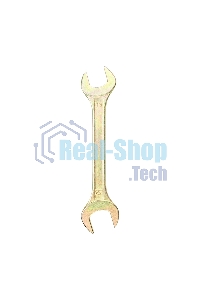 Ключ гаечный рожковый Rexant 19х22 мм, желтый цинк