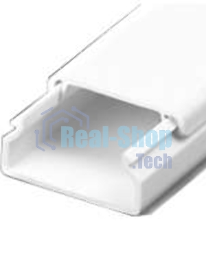 Кабель-канал 20х10 L2000 пластик с двойным замком УралПак КК-19020010-160