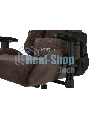 Кресло Бюрократ VIKING KNIGHT LT10 FABRIC коричневый, ткань, 120 кг, механизм качания
