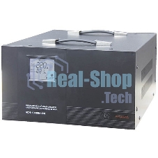 Стабилизаторы напряжения Ресанта АСН-10 000/1-ЭМ 63/1/8 Стабилизатор 220В±2%, Габариты 400х323х183, Вес 24 кг