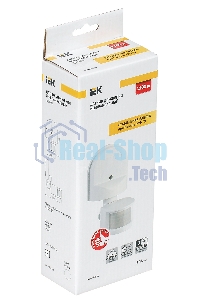 Датчик движения ИЭК ДД 008белый, 1100Вт