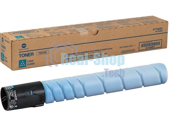 Тонер-картридж Konica-Minolta TN-221C голубой для bizhub C227/C287