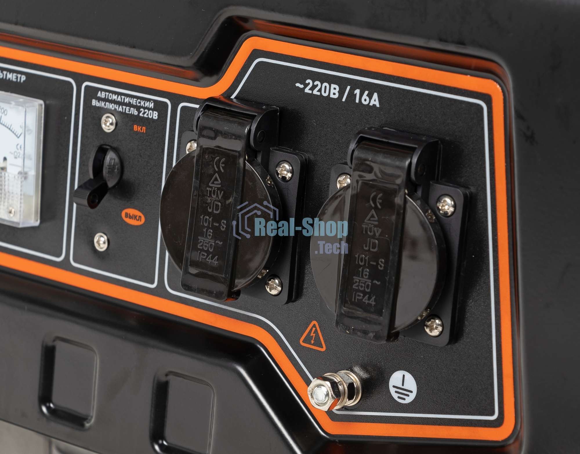 Электрогенератор бензиновый Carver PPG- 2500А, 2.3 кВт, 67 дБ, 40 кг