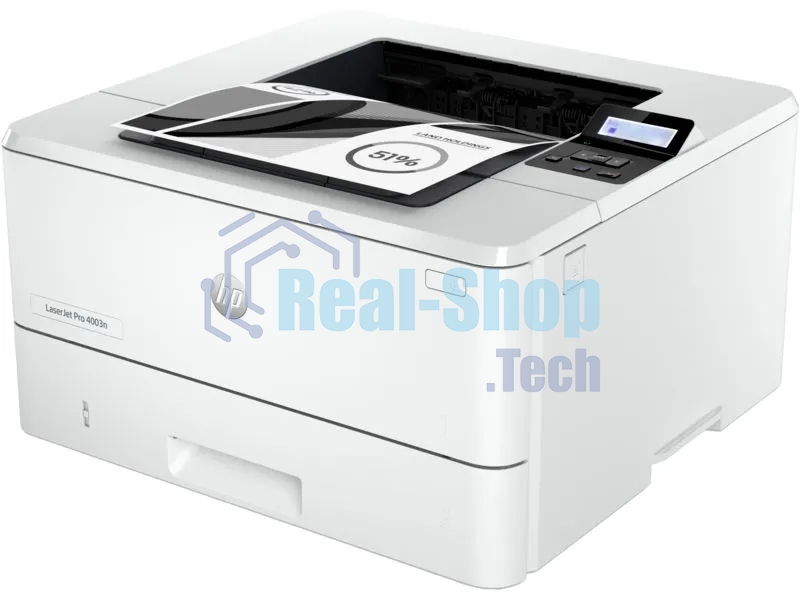Принтер лазерный HP LaserJet Pro 4003n (2Z611A), A4, ч/б, печ. до 40 стр/мин., 1200 x 1200 dpi, USB, RJ-45, Air Print, Mopria