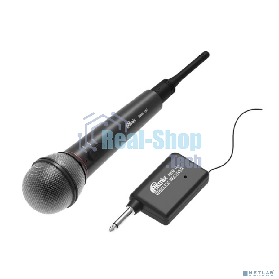 Микрофон Ritmix RWM-101 черный