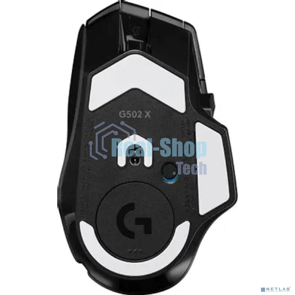 Мышь беспроводная Logitech G502 X Plus черный, 25600 dpi, радиоканал, USB, кнопки - 13