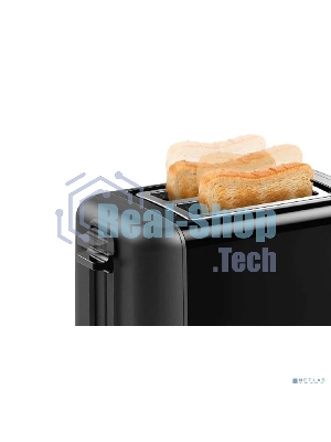 Тостер Bosch TAT3P423 черный, 970 Вт, 2 слота