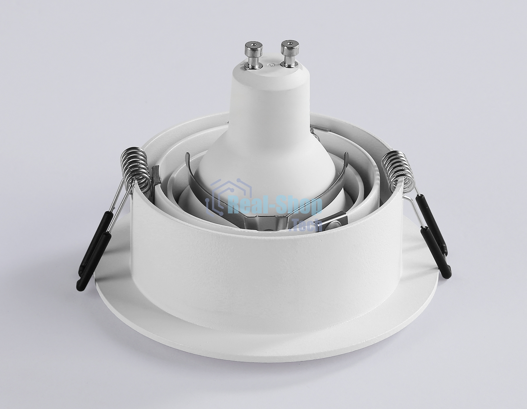 Встраиваемый поворотный точечный светильник Ambrella light TN102755 WH белый IP20 GU5.3 D98*32