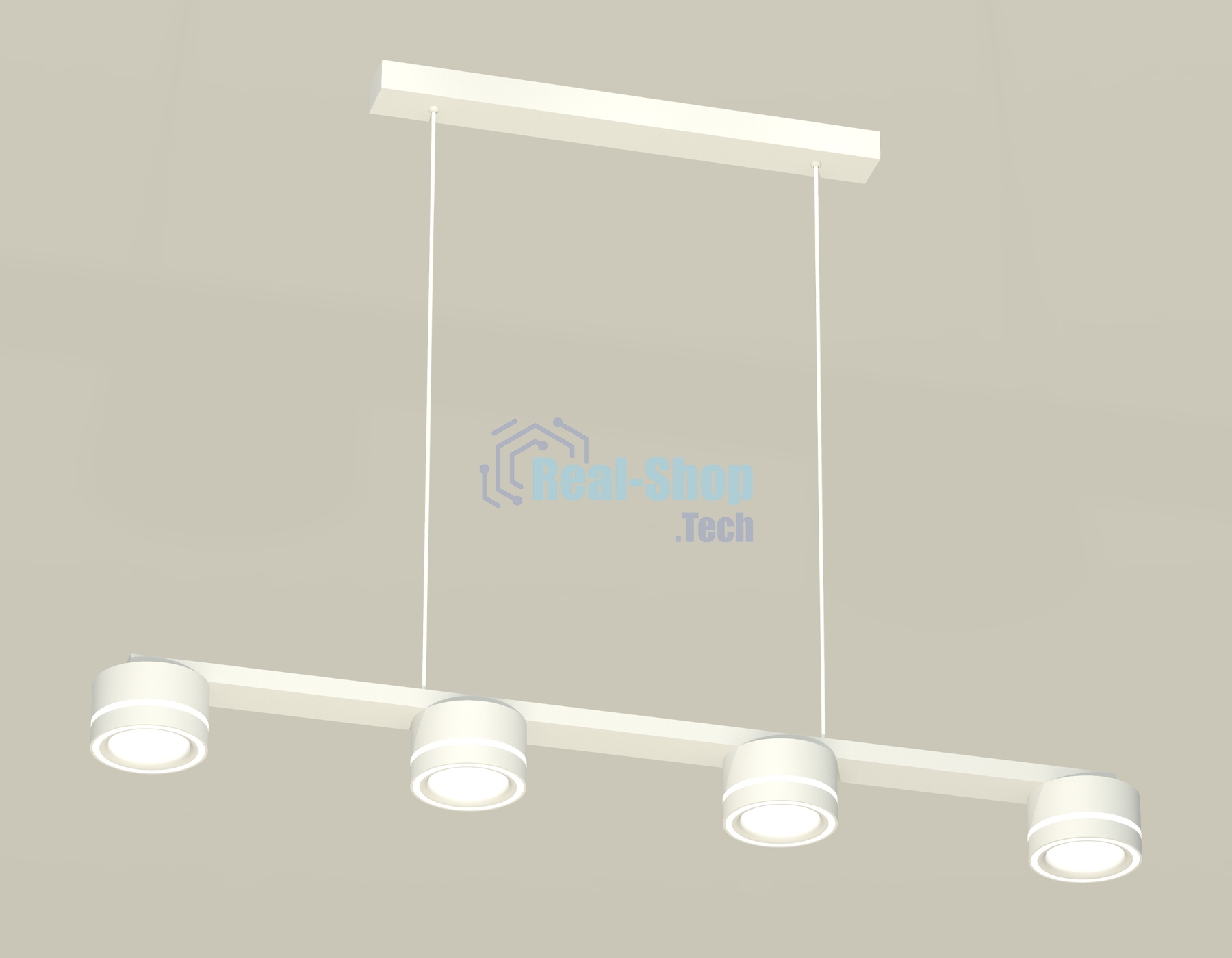 Светильник Ambrella light XB9151201/4 SWH/FR белый песок/белый матовый GX53 (C9151, N8433)