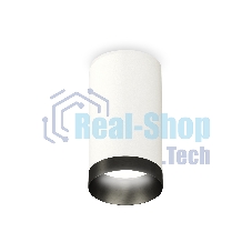 Светильник Ambrella Light XS6322021 SWH/PBK белый песок/черный полированный MR16 GU5.3 (C6322, N6131)