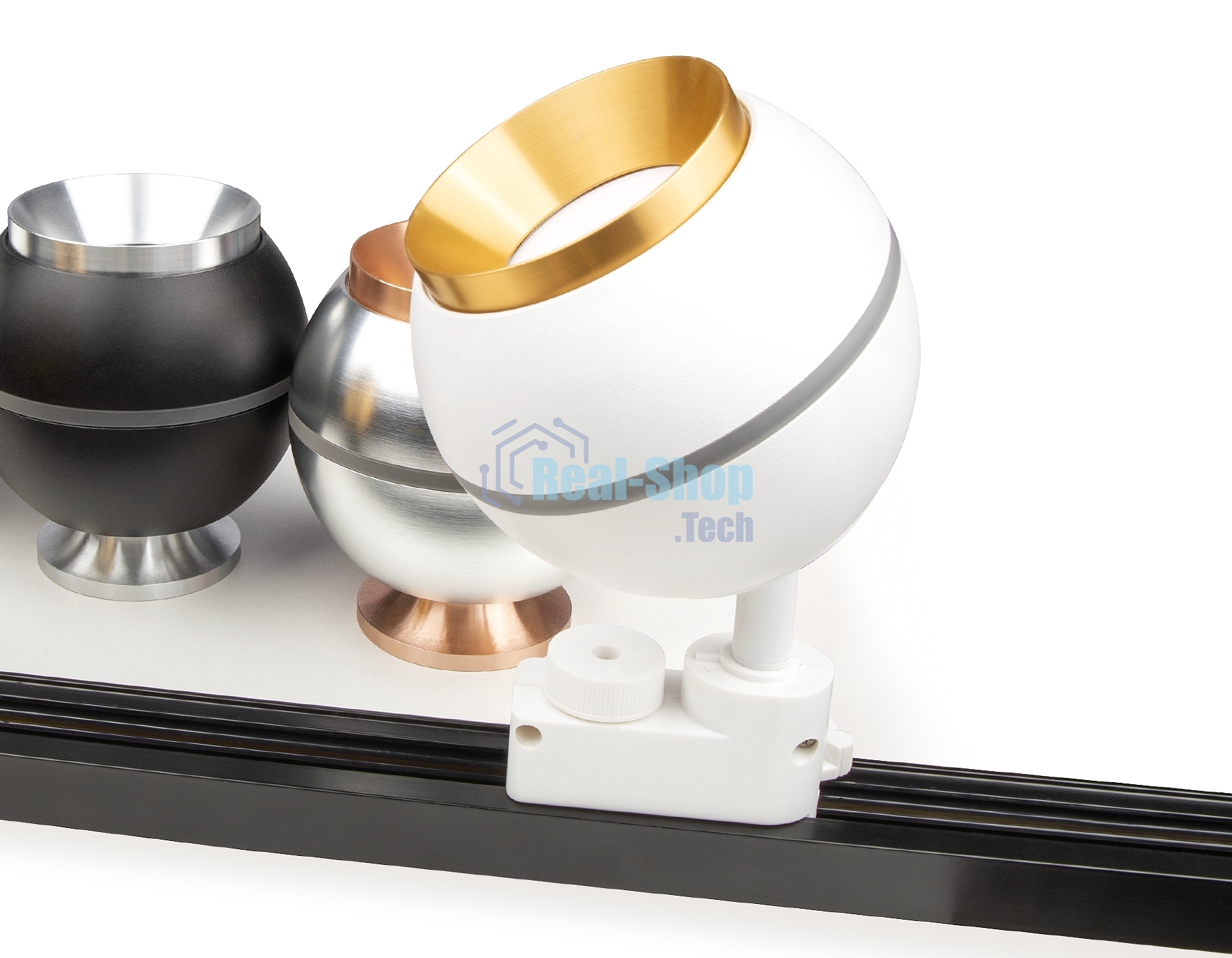Светильник Ambrella light XT1101023 SWH/PYG белый песок/золото желтое полированное GU5.3 LED 3W 4200K (A2520, C1101, N7034)