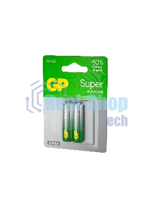 Батарейка GP Super Alkaline 15AA21-2CRSBC2 AA (2 шт. в блистере) GP 15AA21-2CRSBC2 20/160