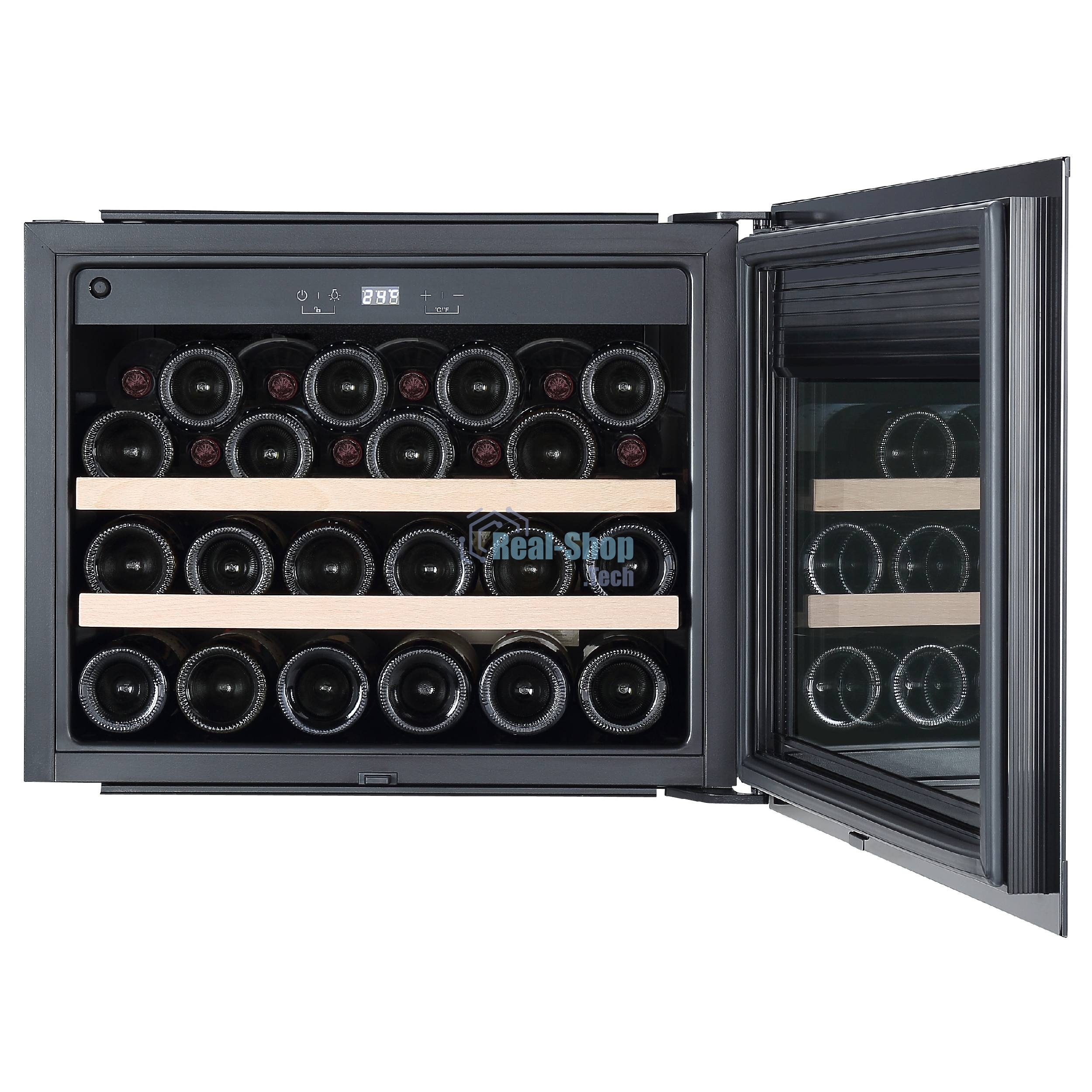 Винный шкаф встраиваемый Korting KFW 501 SL GXN