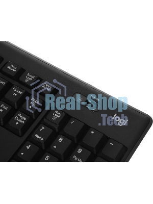 Комплект клавиатура+мышь Logitech MK270 беспроводной, USB, 1000 DPI, чёрный (неоригинальная гравировка)